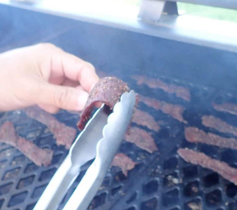 How To Cook Peppered Smoked Jerky On A Pit Boss Grill