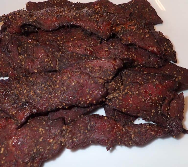 How To Cook Peppered Smoked Jerky On A Pit Boss Grill